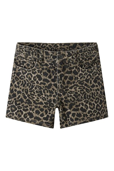 TWO SOON Shorts Slim Fit Leoprint