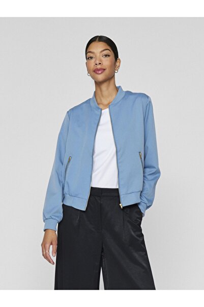 VILA Bomberjacke Reißverschluss