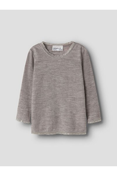 Name it Oberteil mit langen Ärmeln Merinowoll