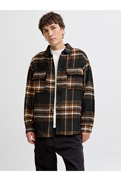 Jack & Jones Cămașă tip jachetă cu cămașă tip jachetă croi relaxat