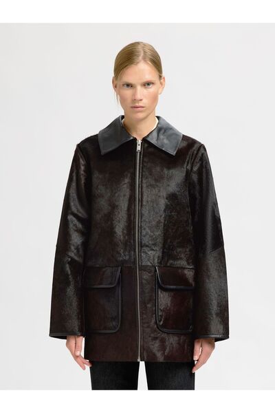 SELECTED Lederjacke Rinds