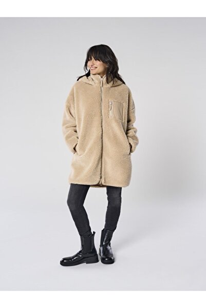 ONLY Teddyfell Mantel ONLSASCHA Teddyfell Mantel