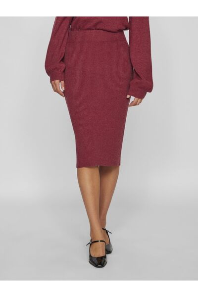 VILA Bleistiftrock Strick