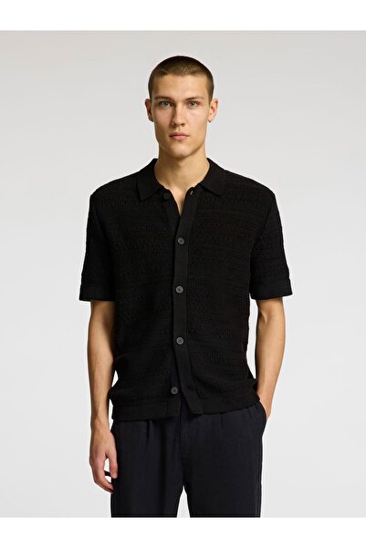 Selected Homme Kurzarmhemd Strick