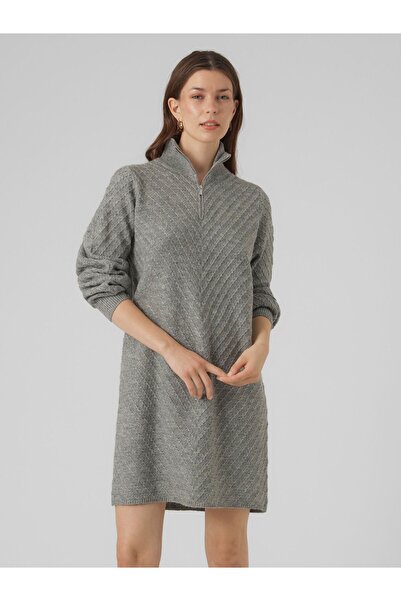 Vero Moda Strickkleid VMANJASTINNA Midikleid