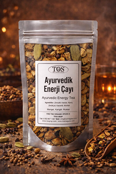 TOS The Organic Spices شاي الطاقة الأيورفيدا - 100 جم 1 جودة