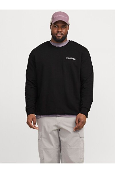 Jack & Jones Plus Sweatshirt mit Aufdruck in Übergröße