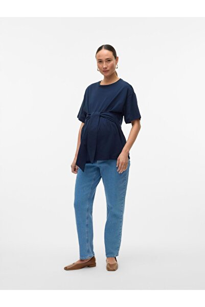 Mama Licious Umstandsjeans mit Regular Fit Normal geschnitten Mittlere Taille...