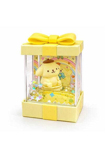 GÜÇLÜ Sakura Sezonu Mini Kristal Küre / Işıklı Kuromi hello kity pom pom puri...