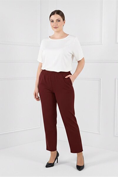 Alvina BELİ LASTİKLİ DÜZ KESİM PANTOLON 70453