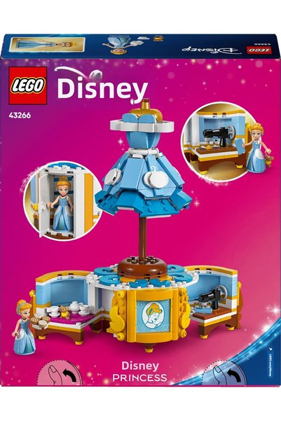 LEGO ǀ Disney Princess Cinderella's Dress 43266 - 9+ Creative Toy Building Set (474 Pieces)