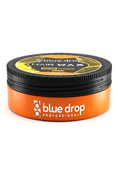 BLUE DROP Professional Hair Wax – Shine Strong | Profesyonel Şekillendirme | ...