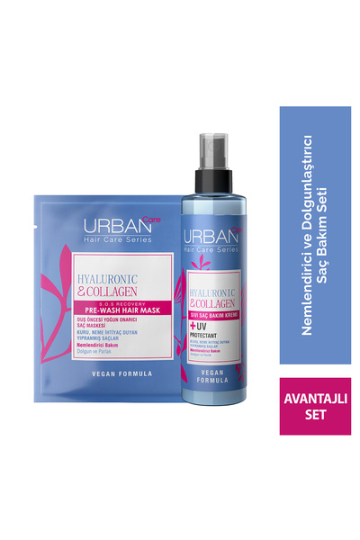 Urban Care Hyaluronic & Collagen Ekstra Dolgunlaştırıcı Sıvı Saç Bakım Kremi ...