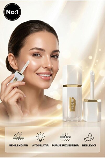 MUJGAN Doğal Bitişli Işıltı Veren Sıvı Aydınlatıcı NO:1
