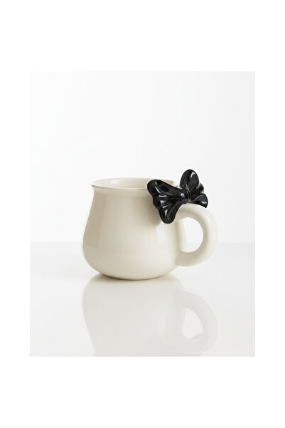 ARVALE 1 Piece Bow Series Mug Cup Bow Design Tea Coffee Presentation Cup