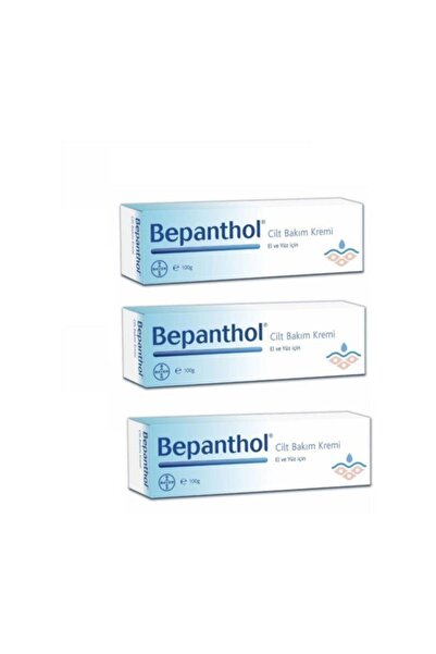 Bepanthol Cilt Bakım Kremi 100 gr 3 Adet