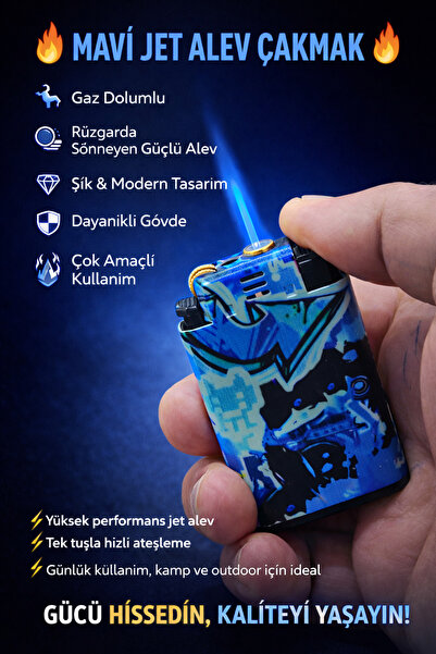 DoğanÇakmak Çakmak çift alevli çakmak