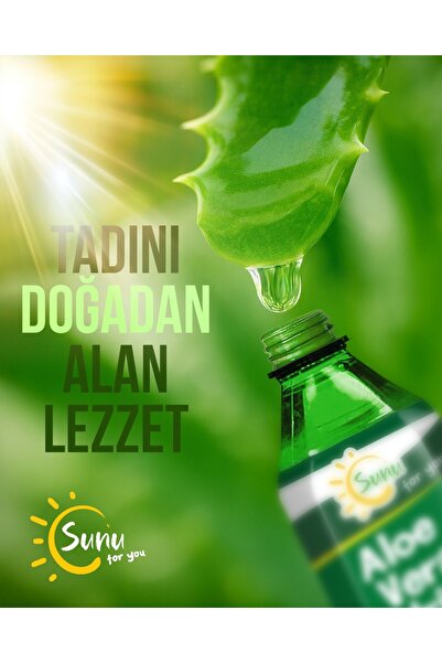 Sunu Mango Aromalı Aloe Vera Parçacıklı İçecek 500 ML