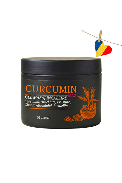 Ortofino Gel Terapeutic Curcumin MAX – pentru articulații, mușchi și o mobili...