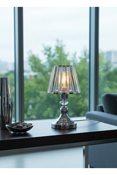 365GUNSERİSONU الحديثة الزخرفية الكروم معدن صغير الساق كريستال حجر كريستال مخ...