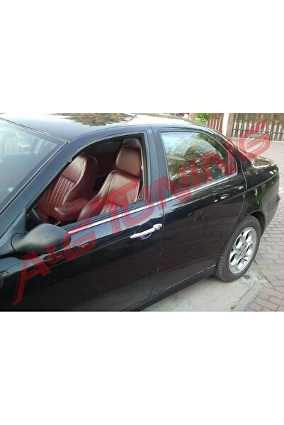 A&G Tuning Alfa Romeo 156 Krom Cam Çıtası 1997 Üzeri 4Prç Paslanmaz Çelik