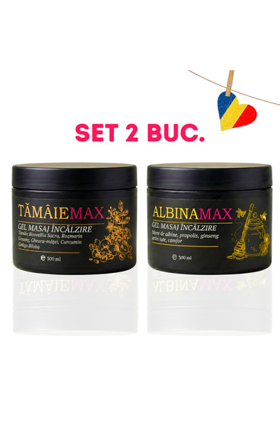 Ortofino Set 2 Bucati Gel Terapeutic Tămâie MAX – calmant și regenerant pentr...
