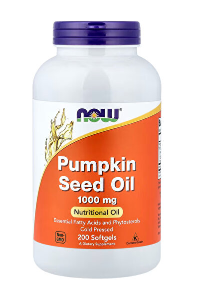 Now Foods Pumpkin Seed Oil 1000 mg with Essential Fatty Acids and Phytosterol...