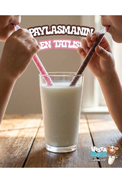 Vista Milk ÇİKOLATALI HÜPPERR PİPET 5'Lİ X 3 ADET