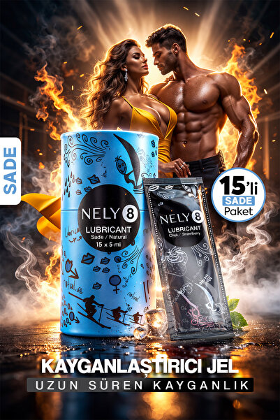 Nely8 Sade Kayganlaştırıcı Jel 5mlx 15 Adet