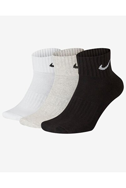 Nike Κάλτσες Αστραγάλου Προπόνησης Cushion Training 3 τεμαχίων