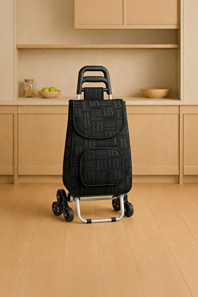 Vadi Merdiven Çıkabilen 3 Tekerlekli Su Geçirmez Çantalı Alüminyum Gövdeli Pa...