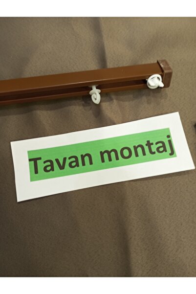 özdeğer home 100cm TAVAN MONTAJ KORNİŞ TEK KANALLI ALÜMİNYUM RAY