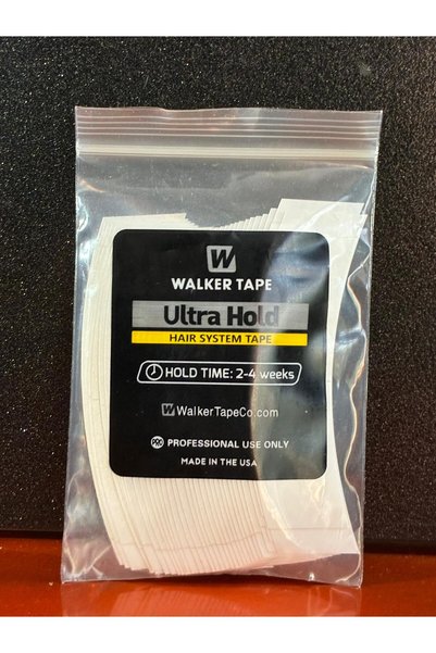 Walker Tape Ultra Hold Prosthetic Hair Tape 36 Pieces (1 Pack) (C)(2cm X 7.5cm)