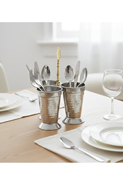 Haale Handmade Copper Spoon Rest – Desktop Organizer with Stand