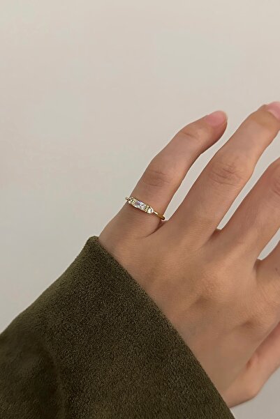 Okko Store خاتم حجر التقطيع على شكل إصبع السنجاب