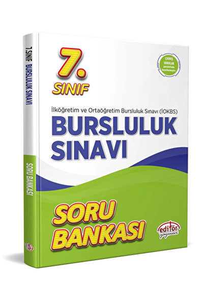 Editör Yayınevi Editör 7. Sınıf Bursluluk Sınavı Güncel Soru Bankası-2026
