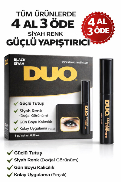 Duo Adhesive Takma Kirpik Yapiştırıcısı 5 gr Siyah