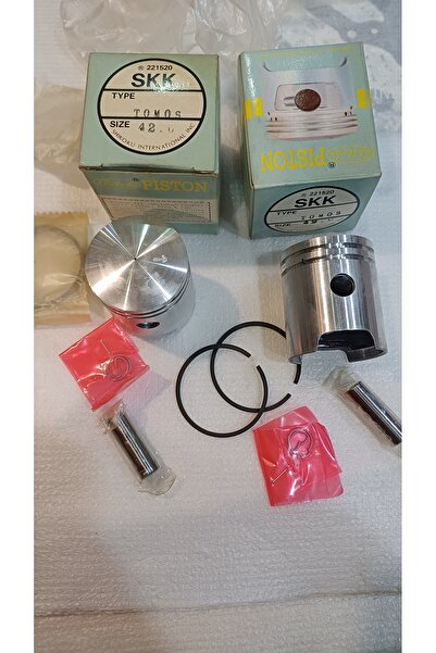 İtimat Tomos 50cc Motosiklet Piston Seti 10p...42mm SSK Taiwan