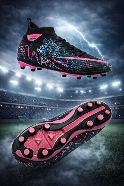 LALİGA Air Unisex Youth Sock Football Cleats for Turf and Grass