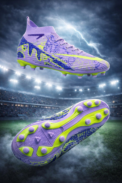 LALİGA Air Unisex Youth Sock Football Cleats for Turf and Grass