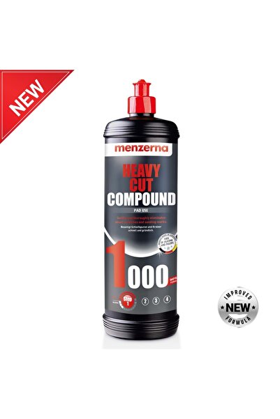 Menzerna YENİ 1000 Kalın Pasta - 1 Kg | Ağır Çizik Zımpara İzi Giderici & Hız...
