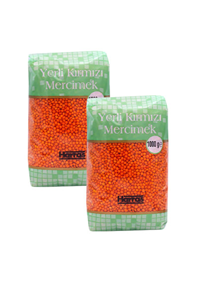 Harras Yerli Kırmızı Mercimek 1 Kg