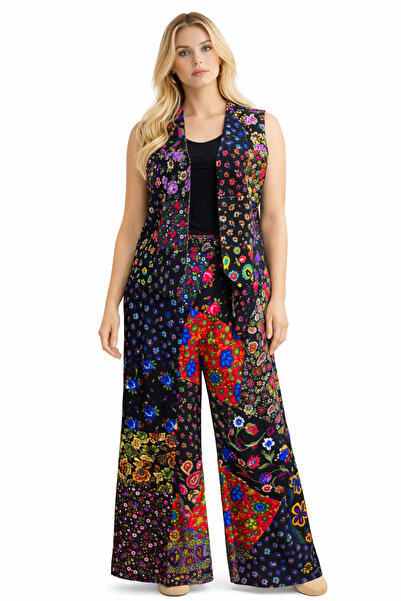 Butik Ayseba طقم بنطلون فلانيل ديفيتين طقم فيست للسيدات