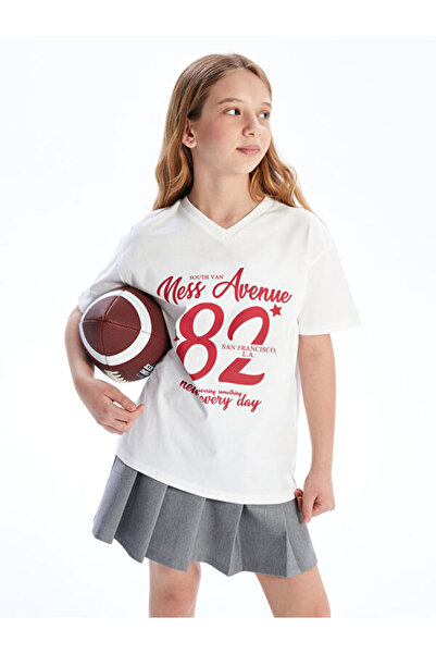 LC Waikiki RMZ GİYİM FARKIYA تي شيرت بناتي بياقة روبا مجاناً