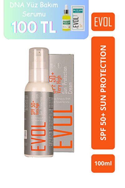 EVOL Güneş Koruyucu Krem SPF 50+ 100ml