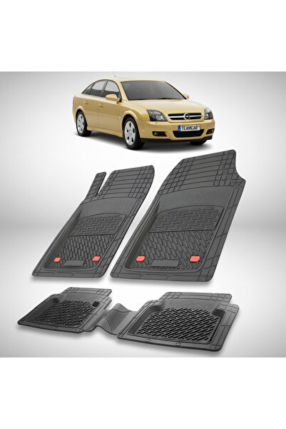 TEAMCAR Съвместими стелки за под за Opel Vectra C 2002-2008 | Черни