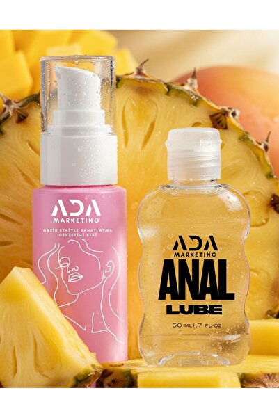 Ada Marketing Kadınlara Özel 50 ml Anal Rahatlatıcı Jel Seti – Temizleme Pomp...