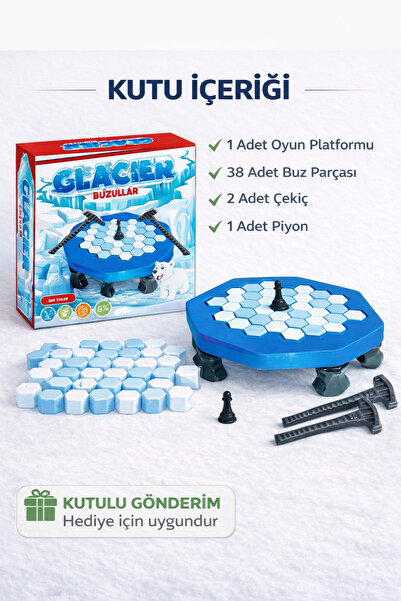 Tilda BSC. & Home Kutulu Buz Tuzağı Oyunu Buz Kırma Oyunu Buz Kalesi Buzullar...