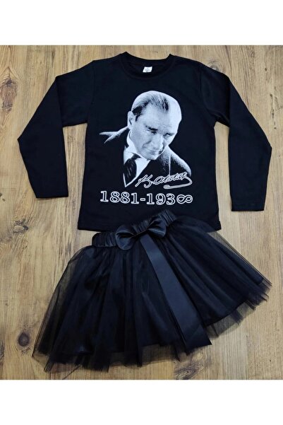 Nacar Devojčina kombinacija za nastup sa dugim rukavima