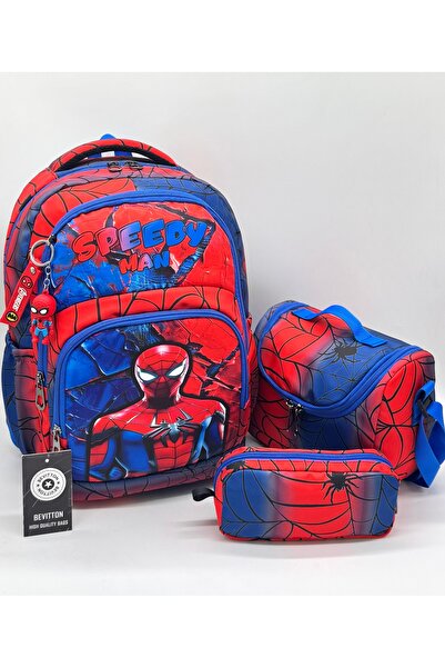 Bevitton Set of 3 Primary School Bag for Boy - Character Patterned Set